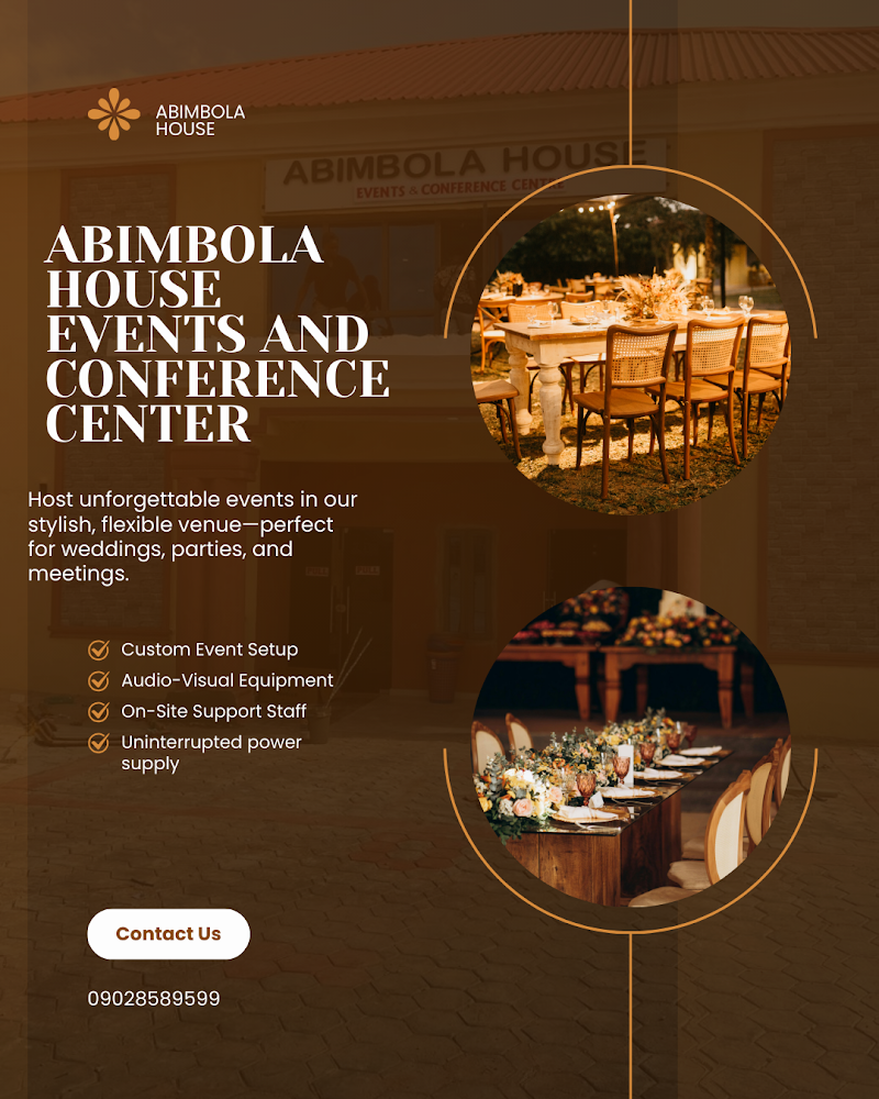 ABIMBOLA HOUSE EVENT AND CONFERENCE CENTER photo 3